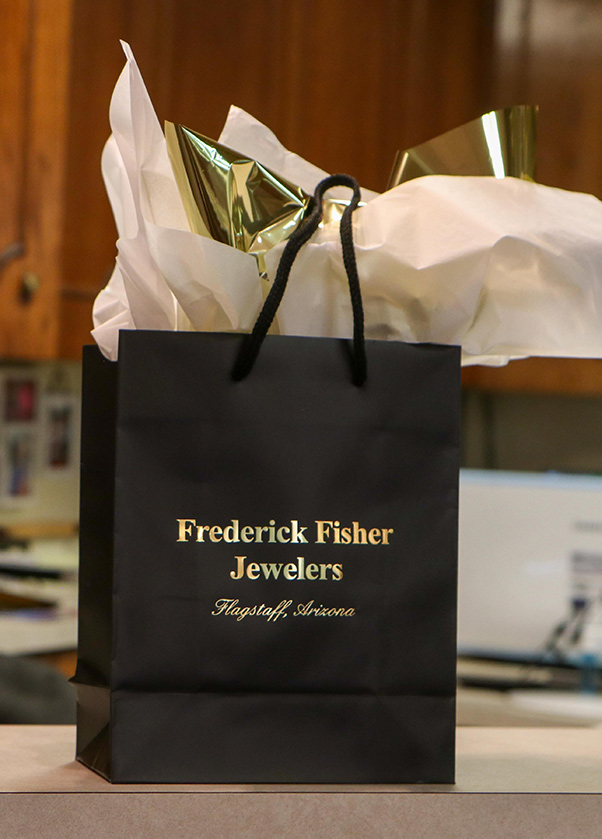 Shopping Bag Frederick Fisher Jewelers Flagstaff AZ